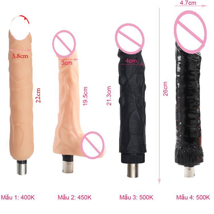 đầu dương vật gắn máy thủ dâm tự động Machigun